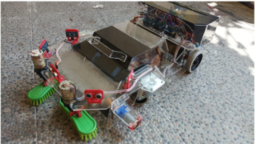 Robot Pembersih Daun