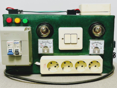 Simulator kebakaran listrik