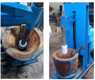 Mesin Penumbuk Nasi Ketan Dengan Metode Transmisi