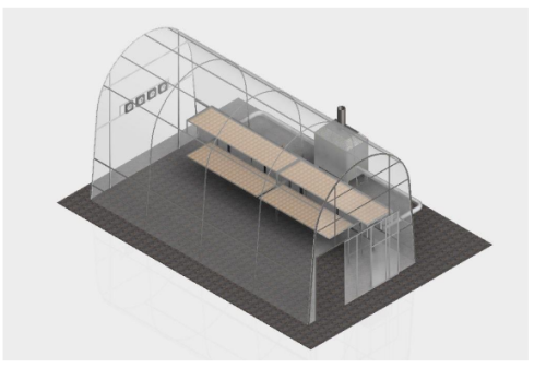 Solar Dryer Dome Oven Tri Energi Multi Fungsi